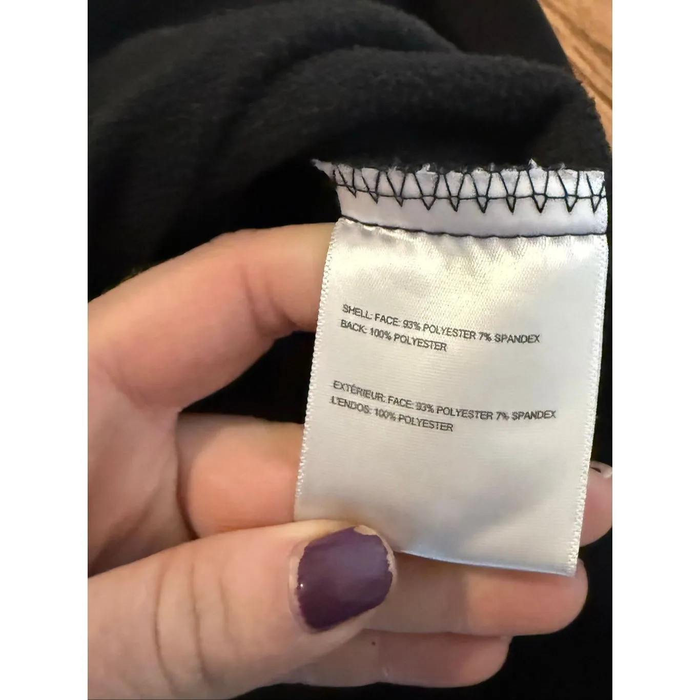 Laundry By Shelli Segal black softshell hooded jacket size small - Image 8