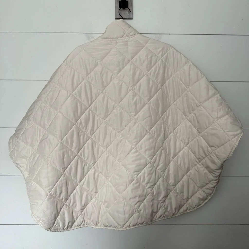 Parasuco Women’s Small Medium Cream Puffer Jacket Wrap Shawl - Image 3