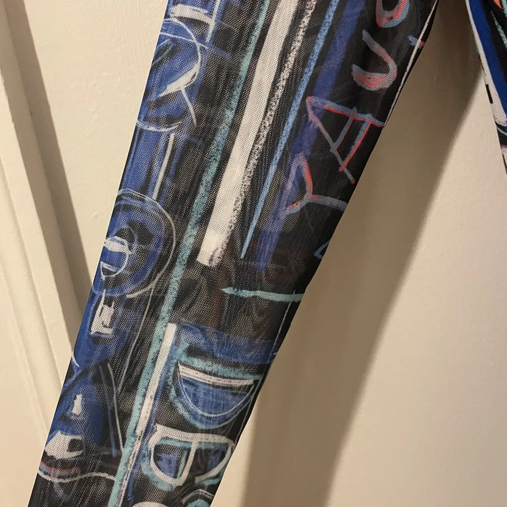 Desigual Mesh Bodycon Dress - Image 6