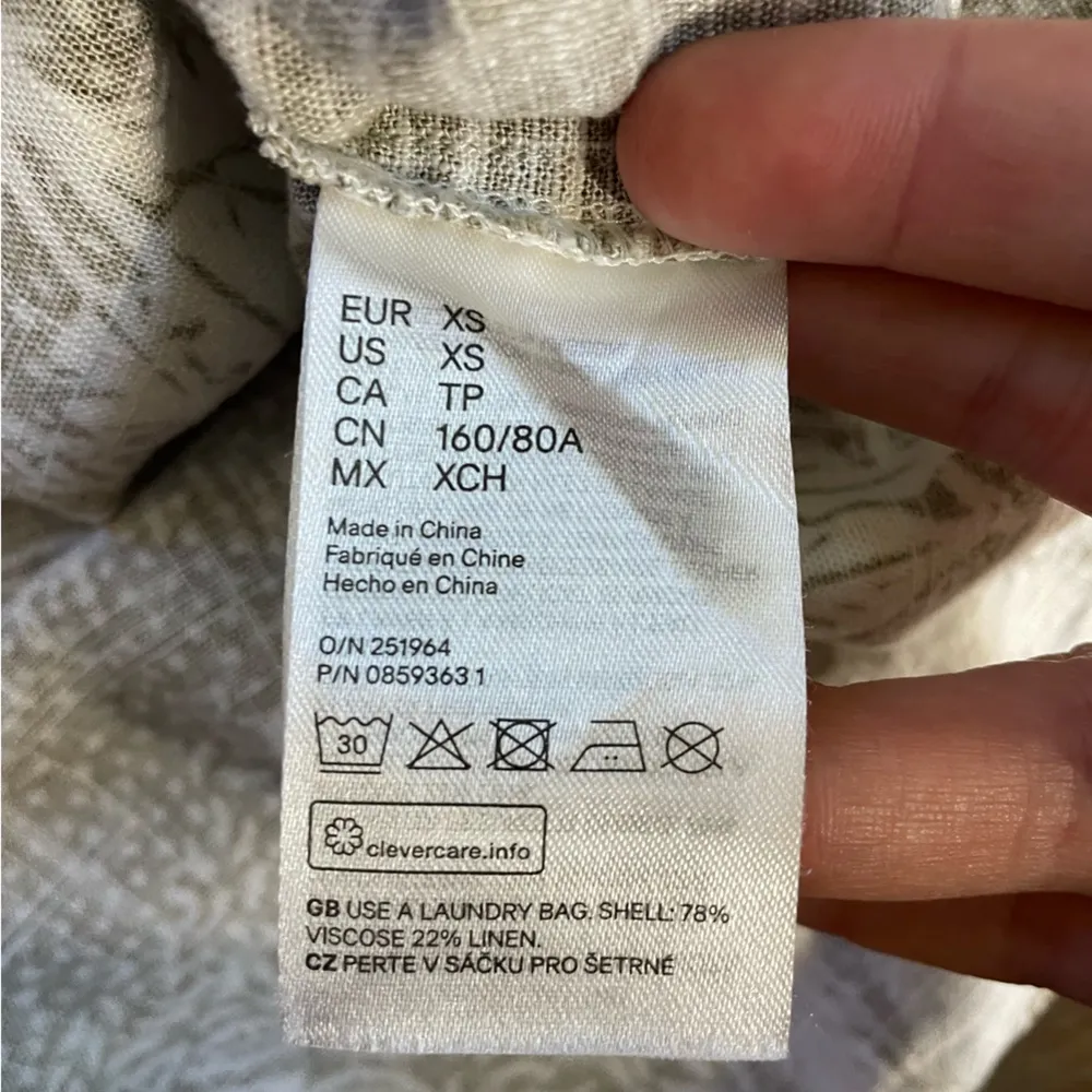 Desmond & Dempsey X H&M Linen Blend Tropical Sun Dress - Image 13