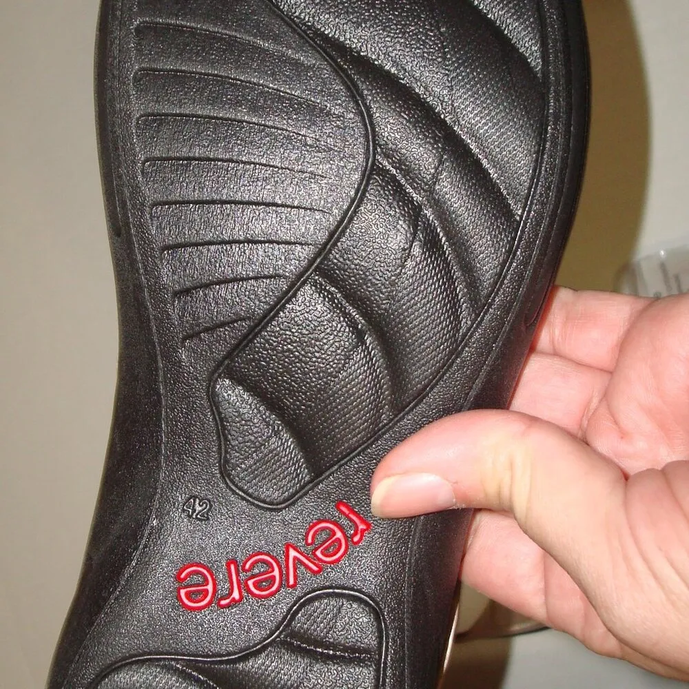 New NIB Womens 11 Revere Geneva Orthotic Closed Heel Sandals Champagne Pretty Gold - Image 7