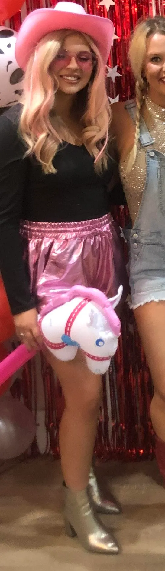 Disco Cowgirl Costume Pink Size M - Image 2