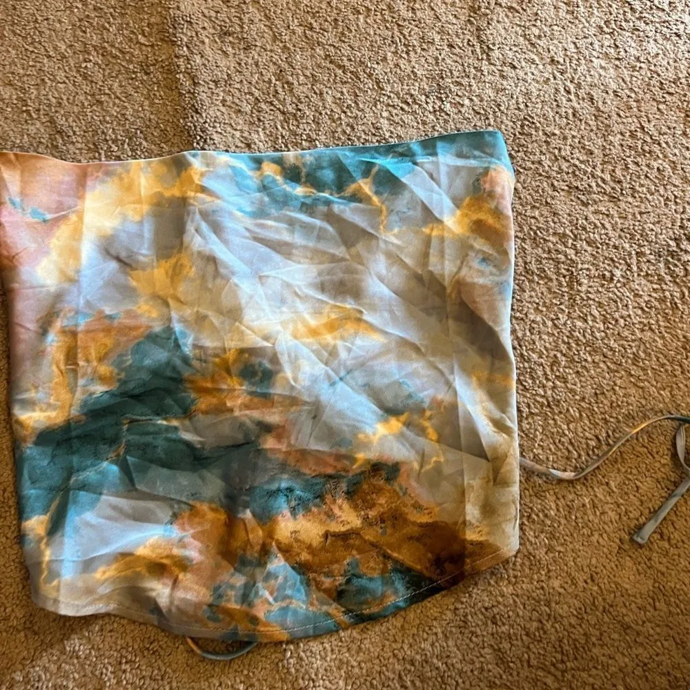 12th tribe tie dye tie back top sma - Image 3