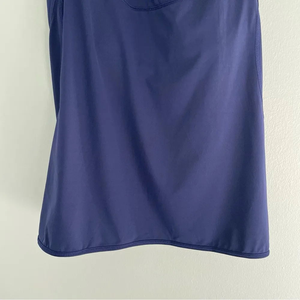 Lululemon Mesh Detail Tank Top Navy 6 - Image 3