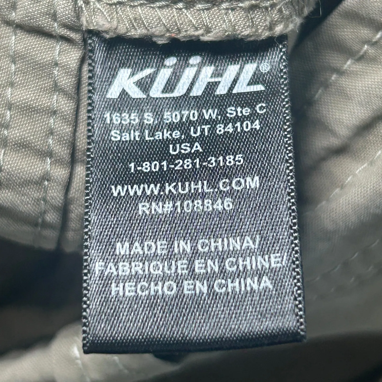 KÜHL Splash Stretch Hiking Shorts‎ Women's 8 Taupe Zip Pocket UberKÜHL 7" Inseam - Image 5