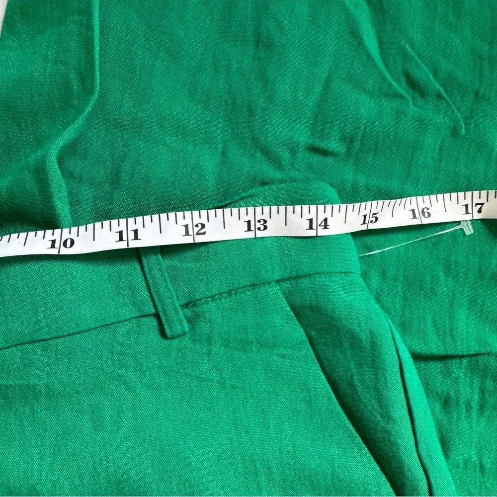 FRNCH  Paris Women’s Green Culottes Pants Size Medium NWT - Image 4