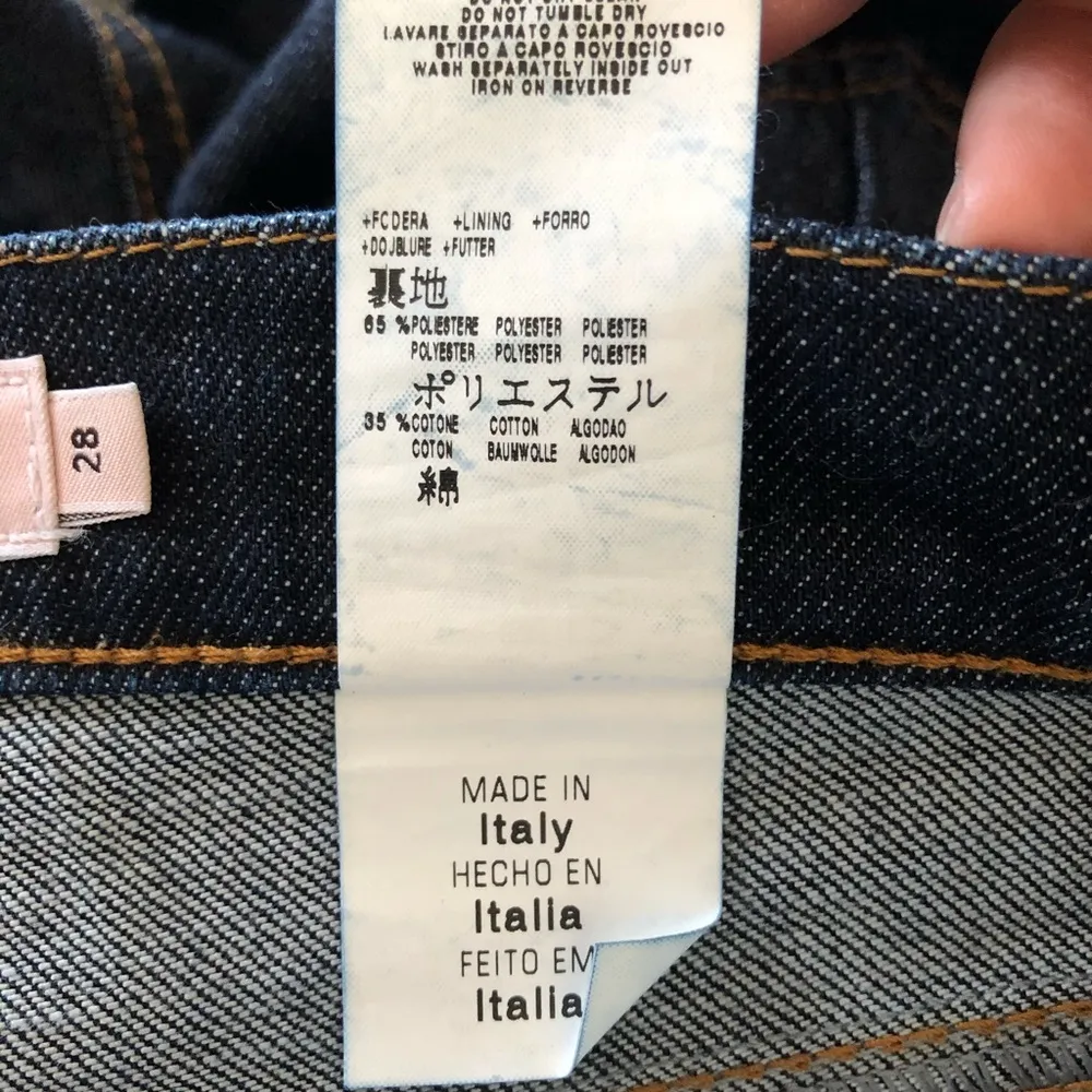 R.E.D. Valentino dark denim bootcut size 28 - Image 7