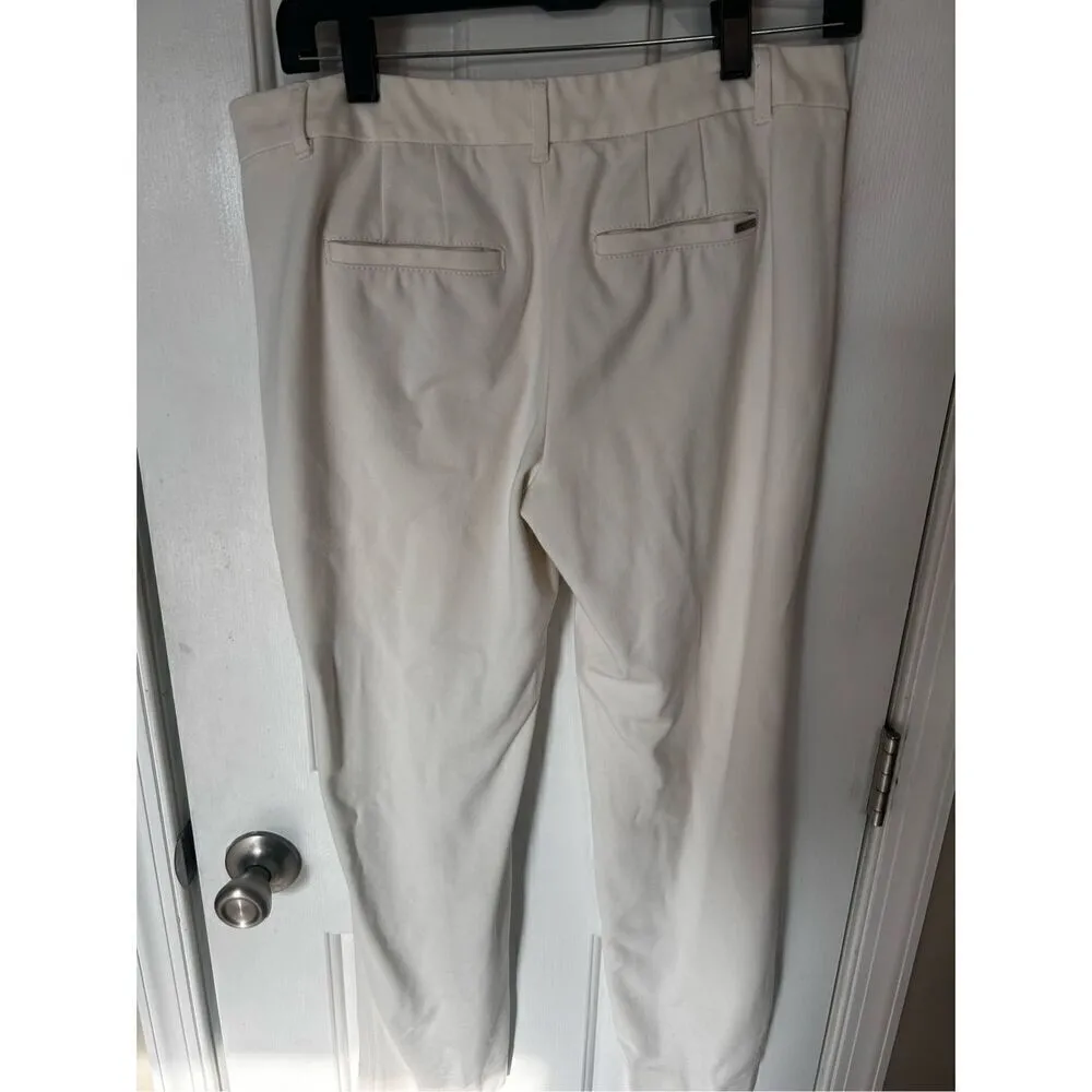 White House black market white ankle stretchy pants dress pants size 6 R - Image 3