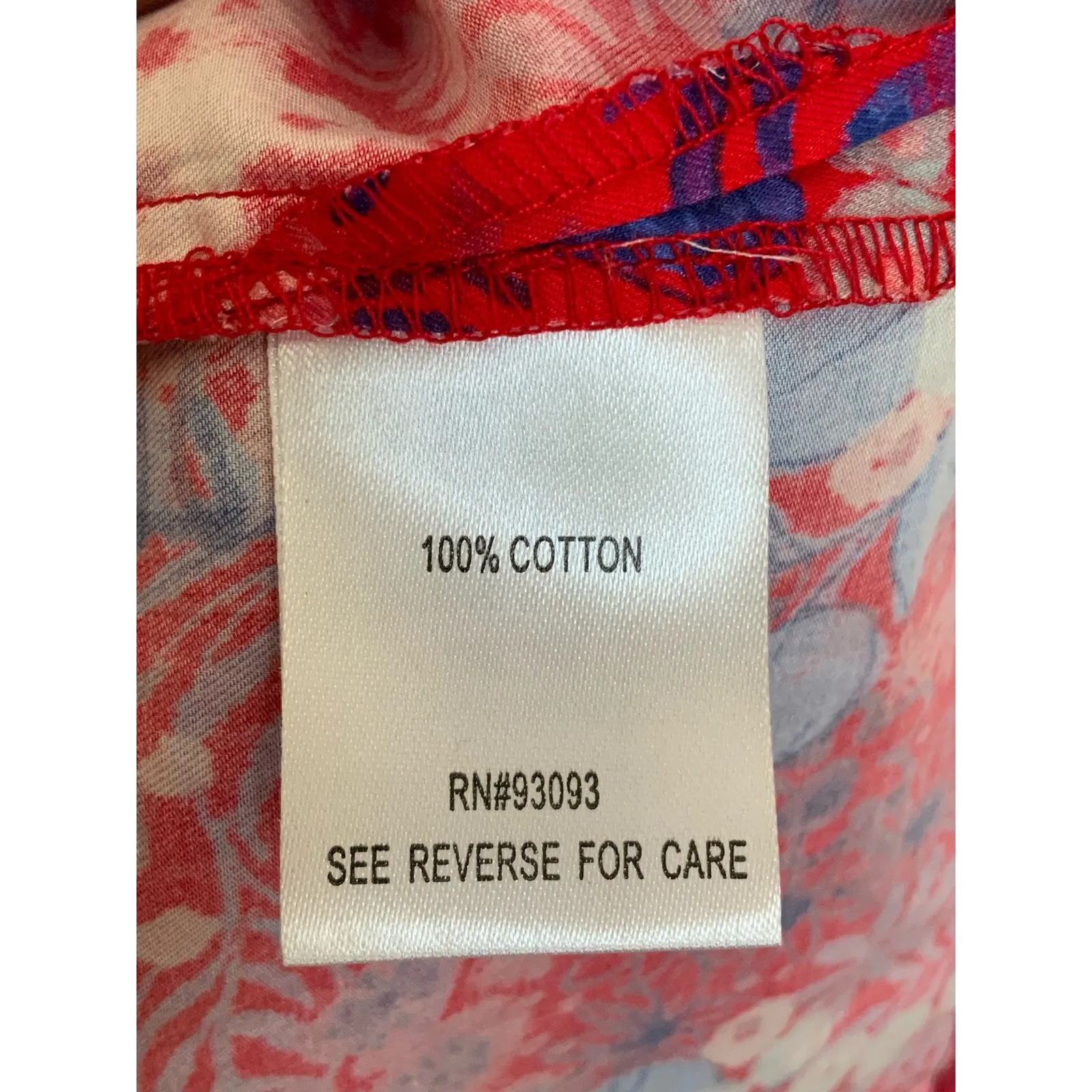 Tyler Boe‎ Women's Red Molly Top size large - Image 4