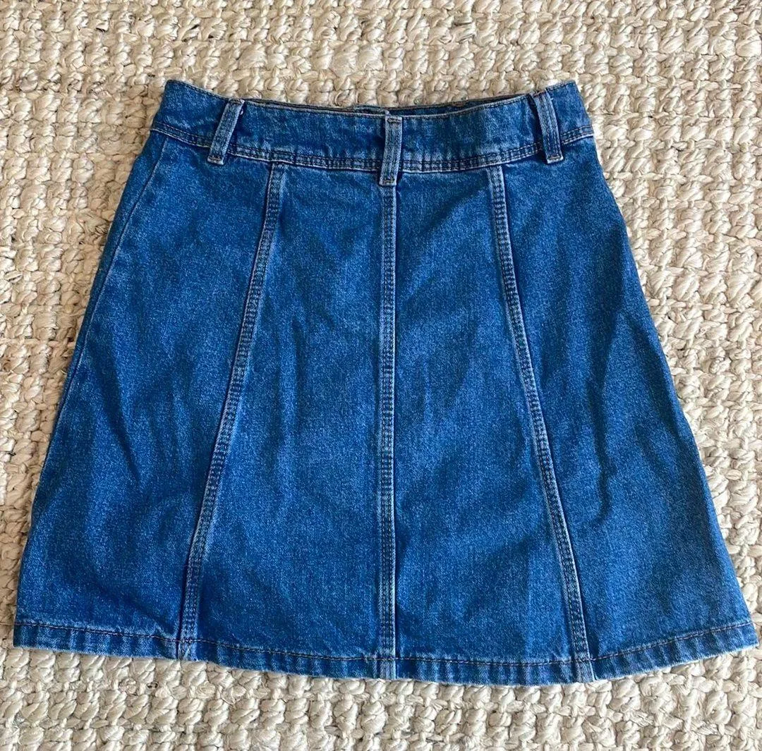 Divided Denim Skirt - Image 2