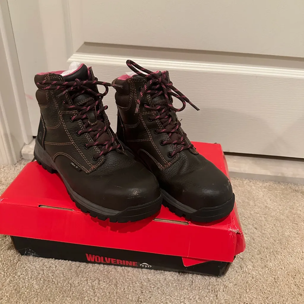 Wolverine Women's Piper Waterproof Composite Toe 6 " Construction Boot - Image 8