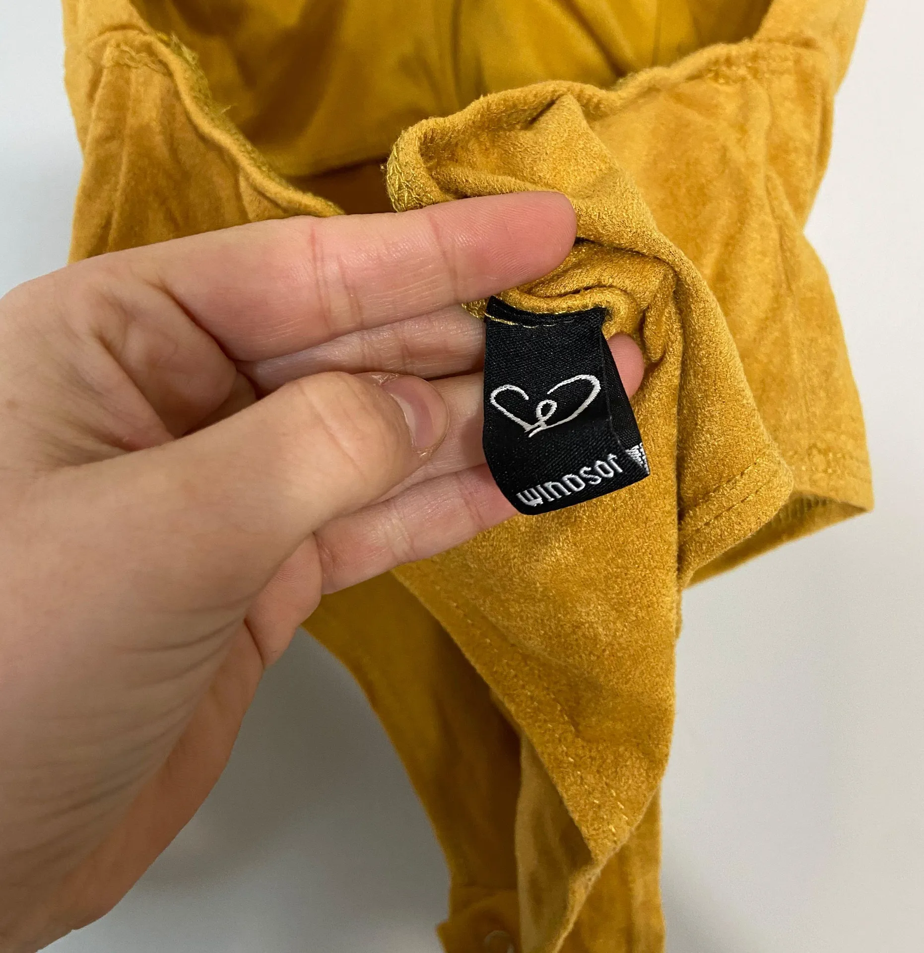 Windsor Mustard Open Back Bodysuit - Image 10