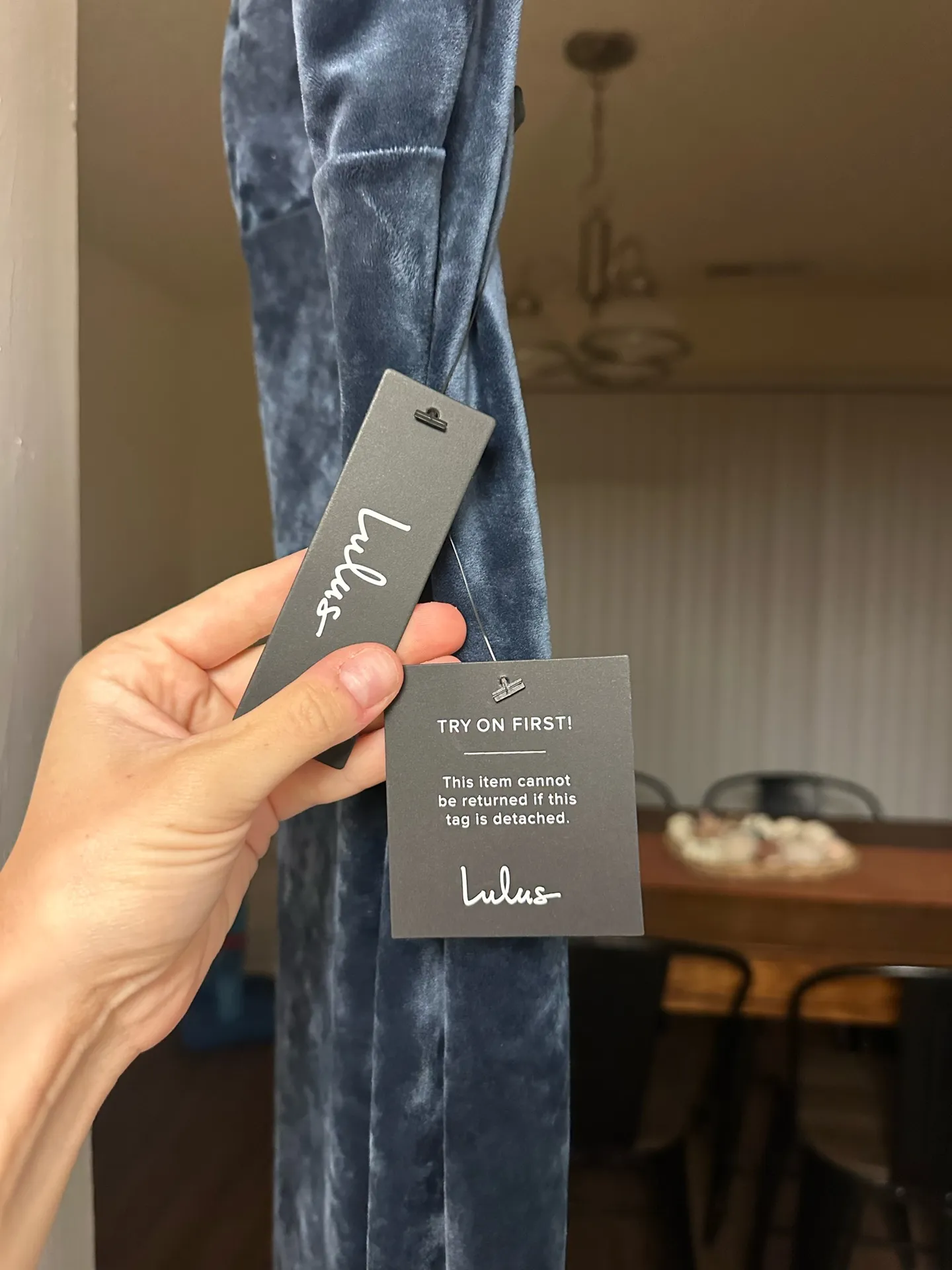 Lulus Blue Maxi Dress - Image 3