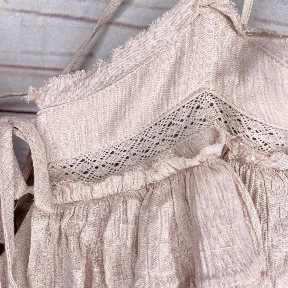 NWT • Mustard Seed • Mini Romper Dress • Pockets • Small - Image 7