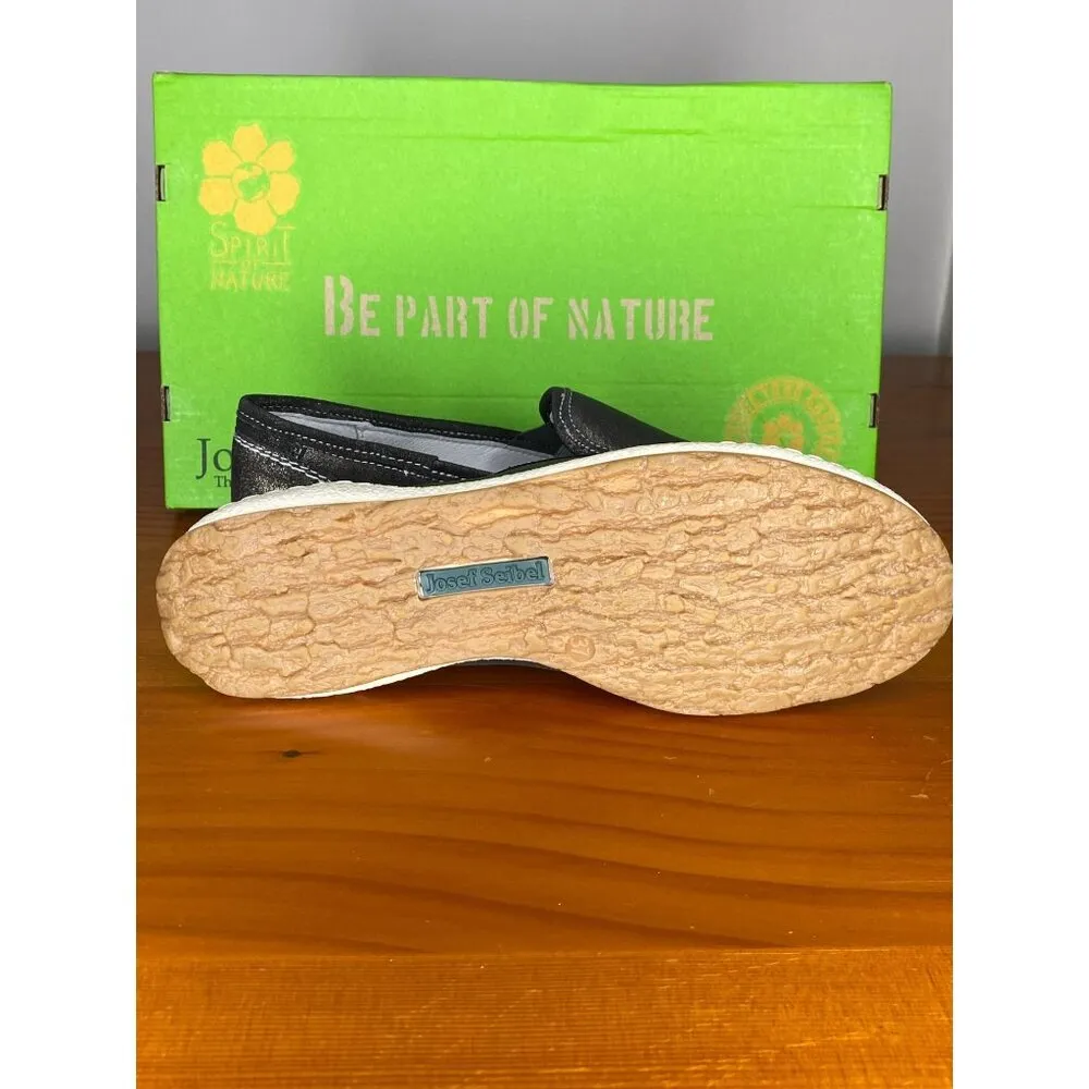 Josef Seibel Graphite Metallic Slip - Image 7