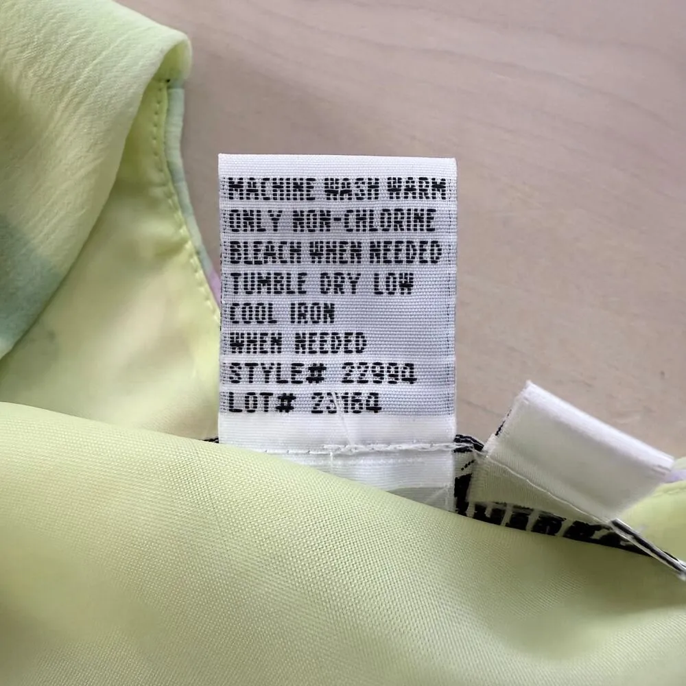 Vintage 90s Sheri Martin Floral Midi Sheath Dress Ruched V - Image 10