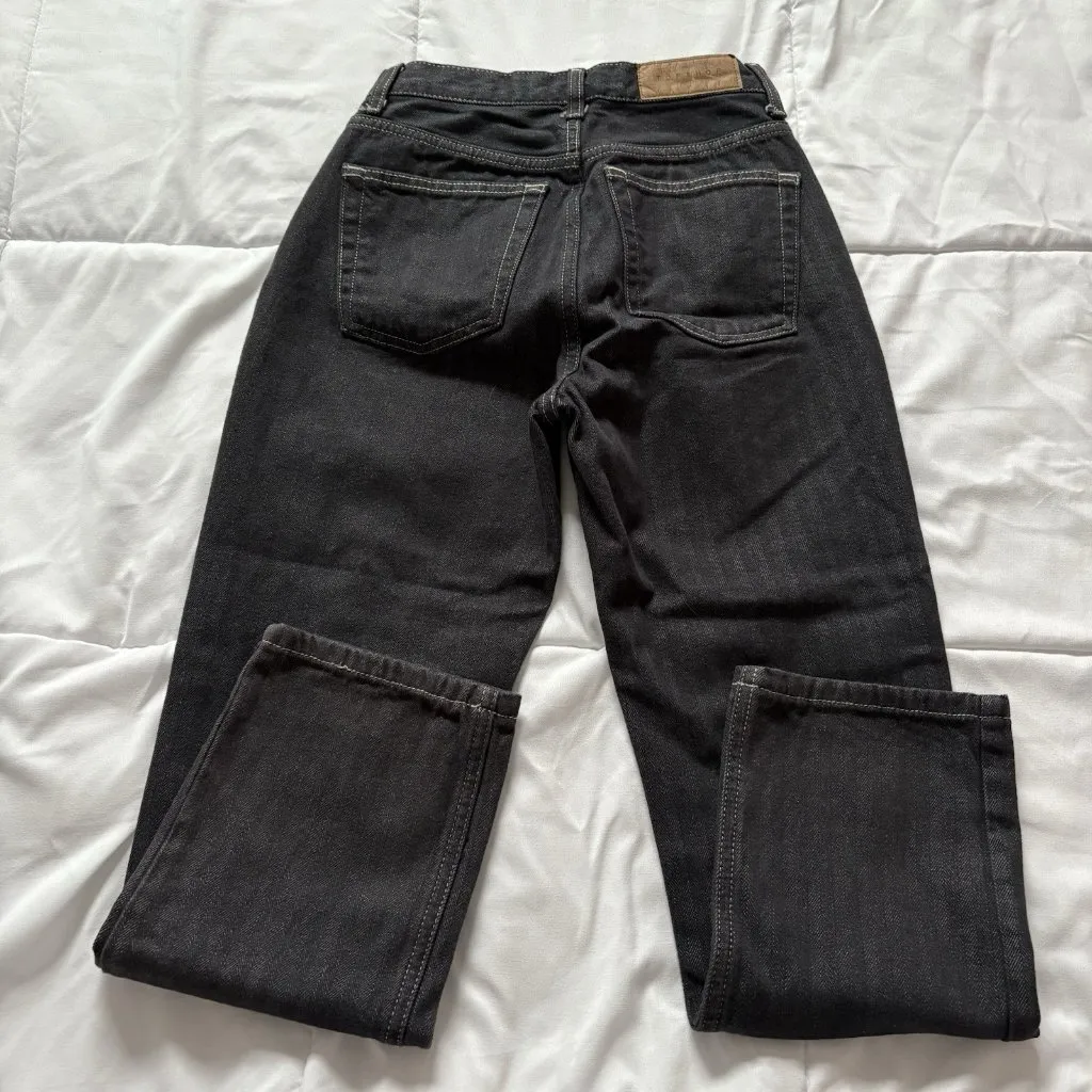 Topshop Black Jeans Womens Size 25 L32 Classic City Gothic Grunge Vampire - Image 10