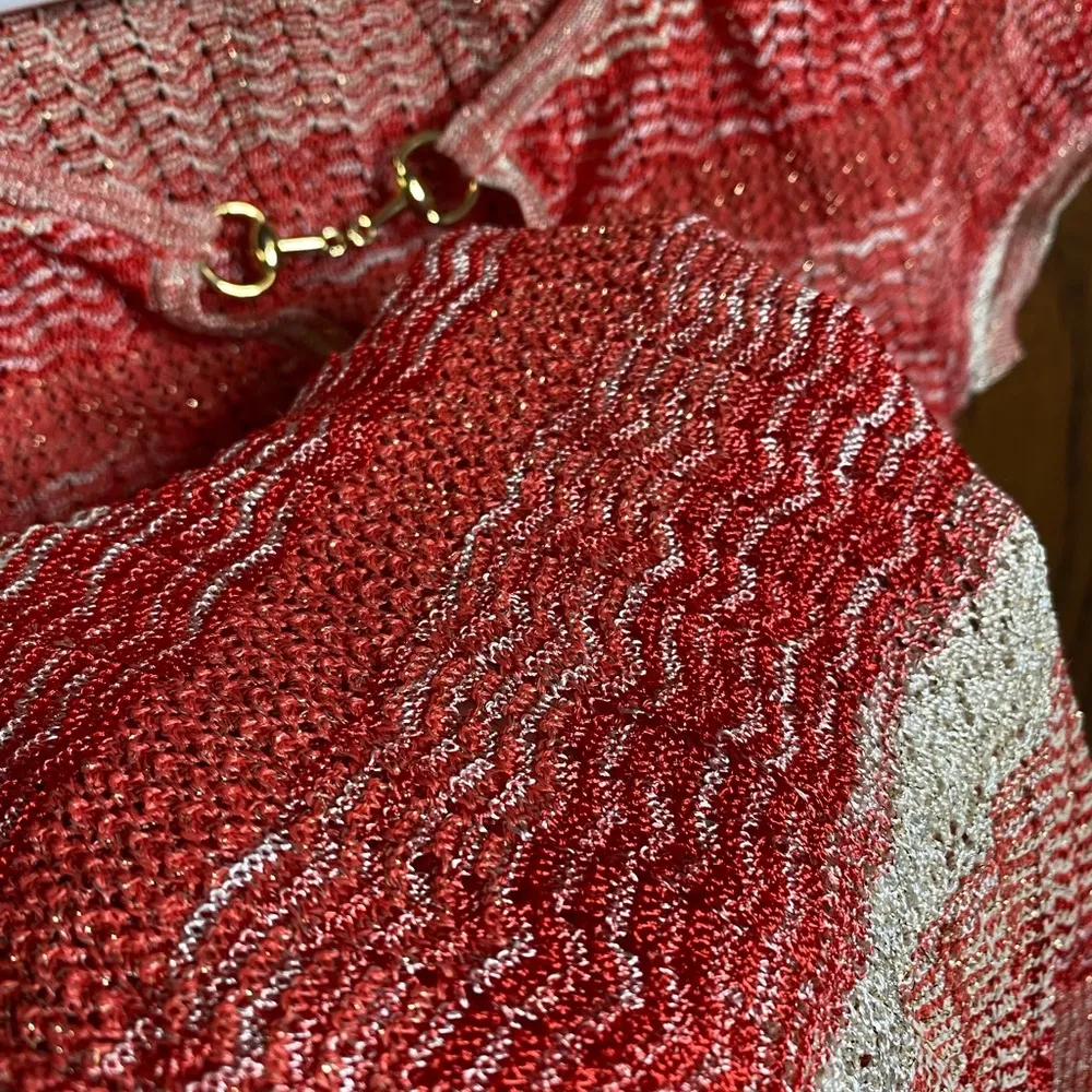 Medium INC Shimmery Orange Top - Image 4