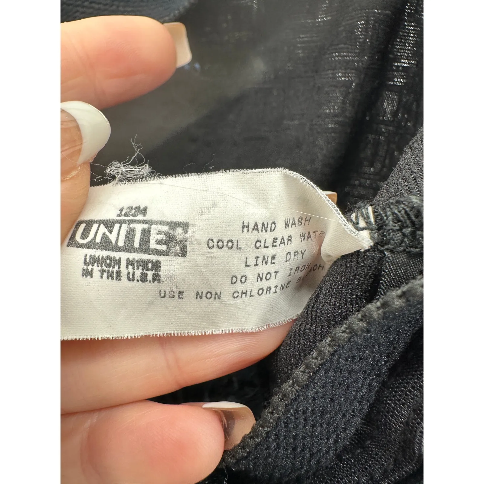 Vintage Babydoll Tank Top Y2K Size 10 Stretch Dark Whimsigoth Fairy Black - Image 5