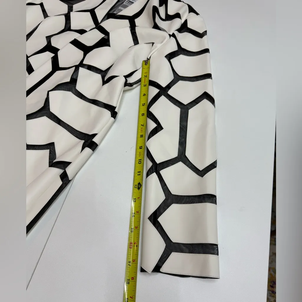 Joseph Ribkoff NEW !  Monochrome Geometric Blazer size S - Image 13