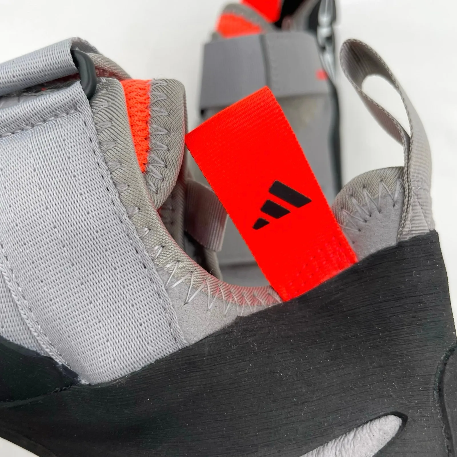 adidas Climbing Shoes Five Ten Kirigami Grey Orange Black Rock Gym EE8948 Size 9 - Image 8