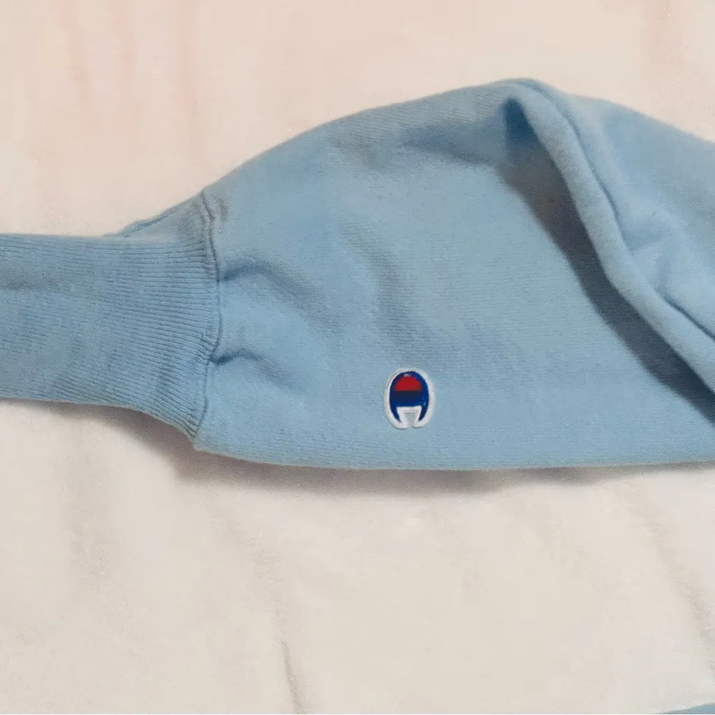 CHAMPION life womens reverse weave cropped pullover hoodie - XS - Image 6