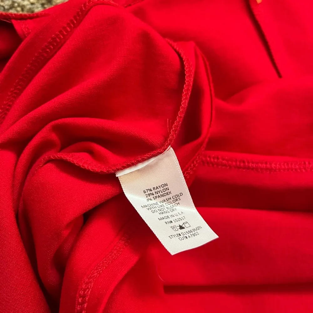 Sexy red cocktail dress - Image 4