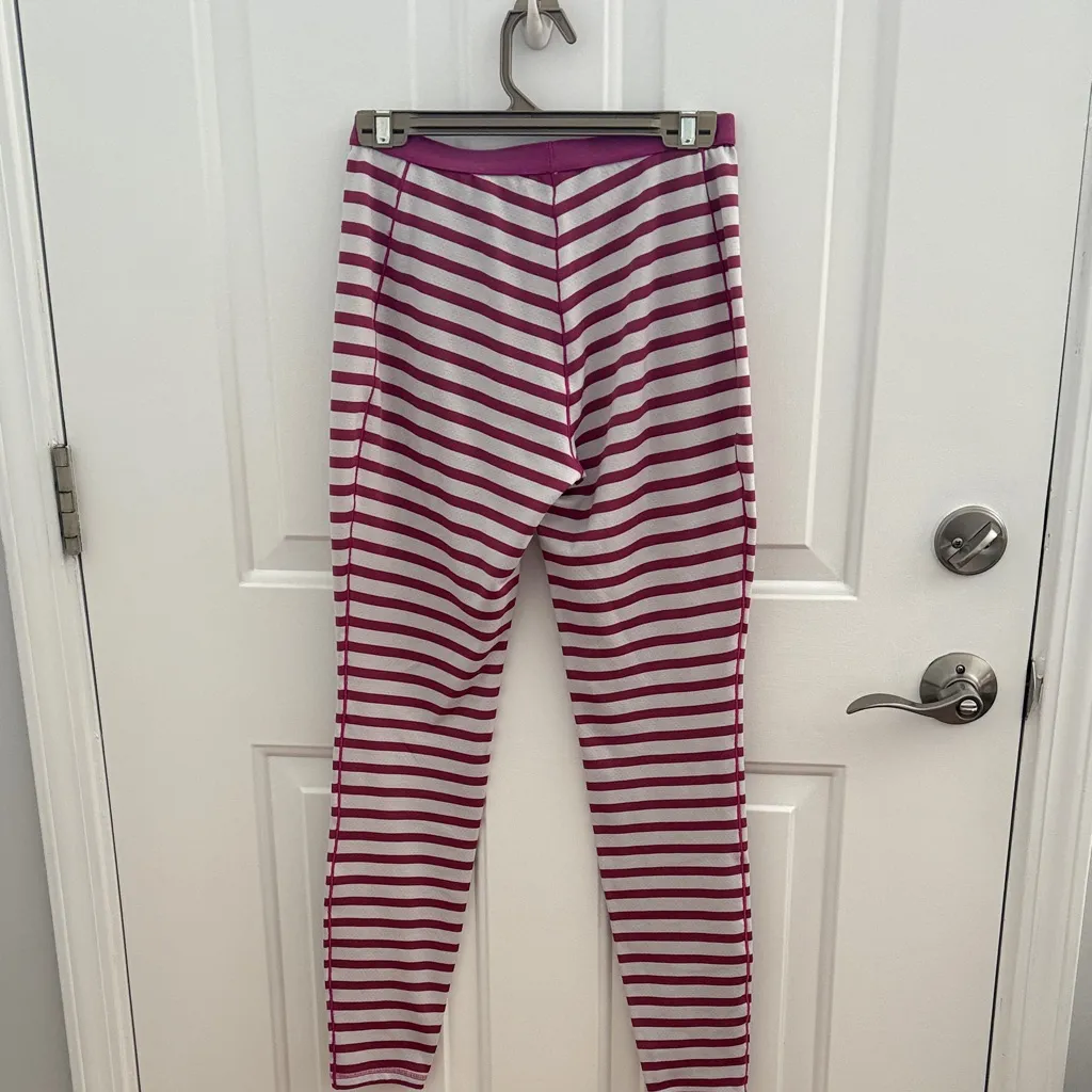 Patagonia Women's Striped Pajama Pants - Purple and White - Image 6