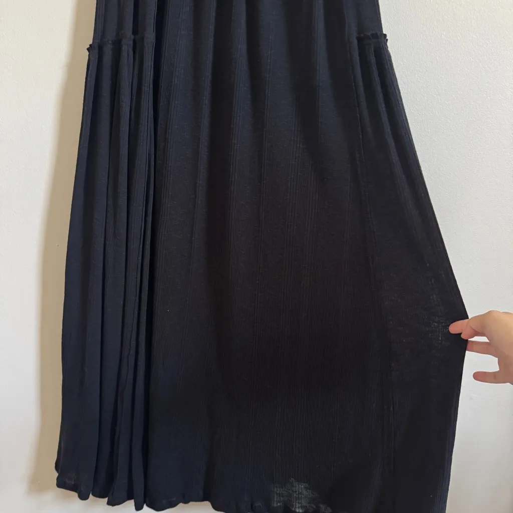 FREE PEOPLE BEACH LOVE SPELL MAXI DRESS DRESS SIZE SMALL BLACK - Image 6