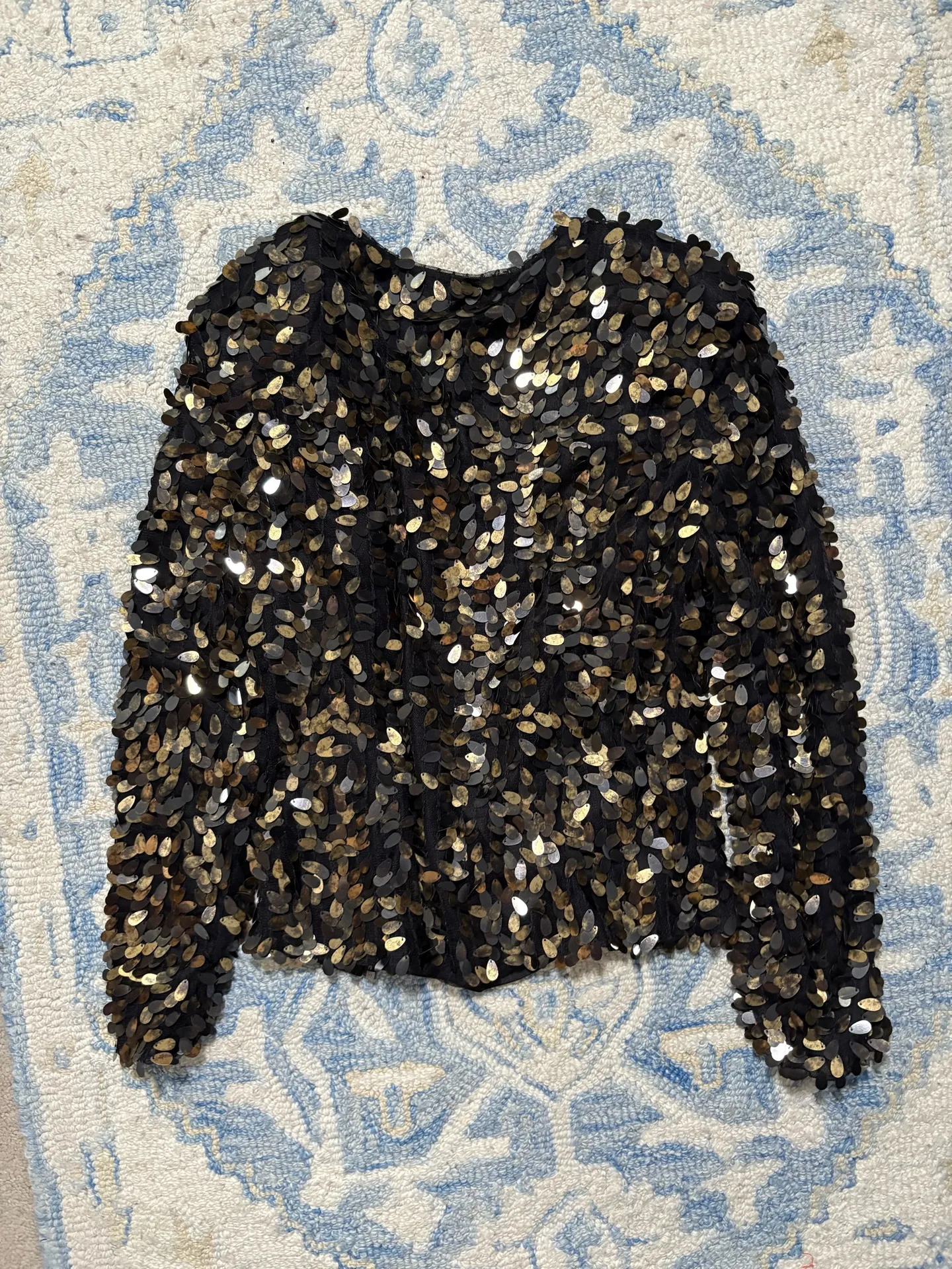 Sparkle jacket Black - Image 3