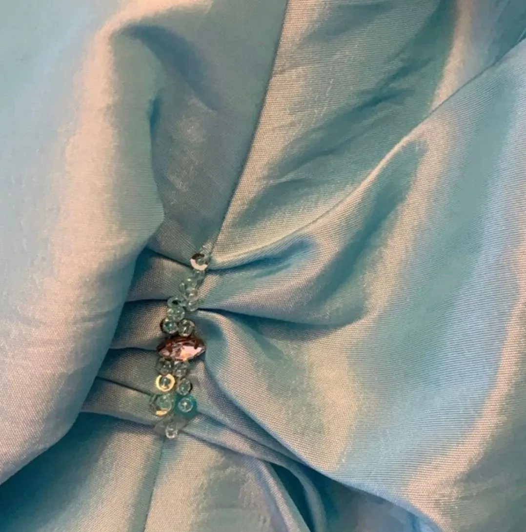 Giovanni Dress Blue Size 0 - Image 5