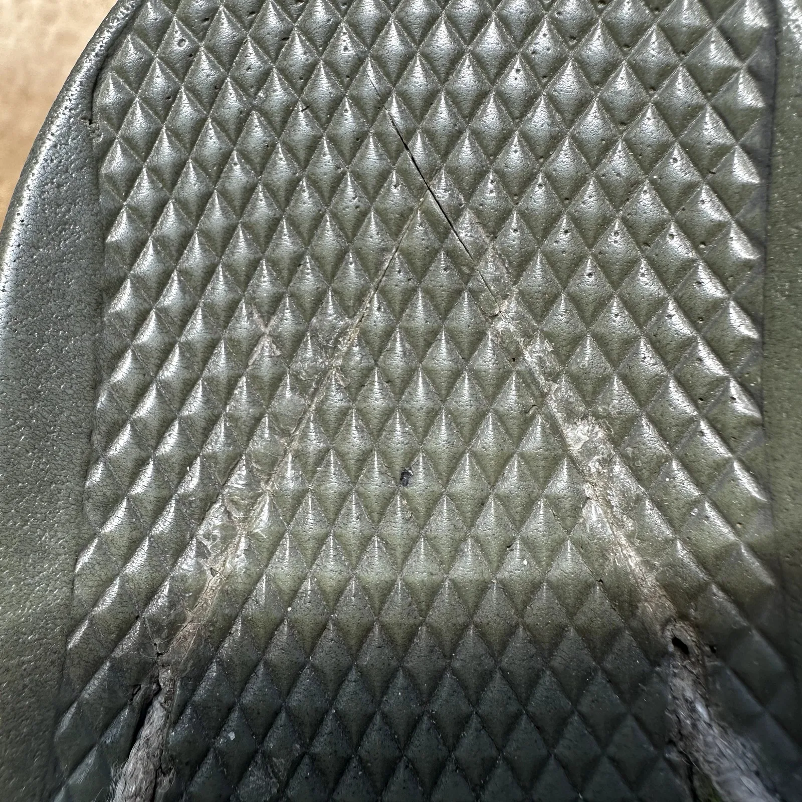 Chaco Classic Flip Flop Thong Luvseat EcoTread Slides Slip On Green Black 7 - Image 6