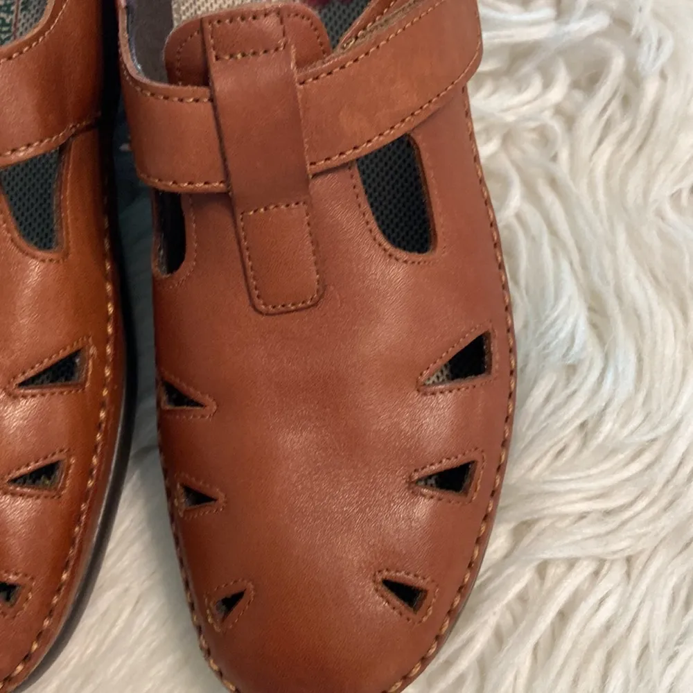 SAS TRIPAD COMFORT MADE IN USA Shoes size 9.5N light brown color excellent cond - Image 3