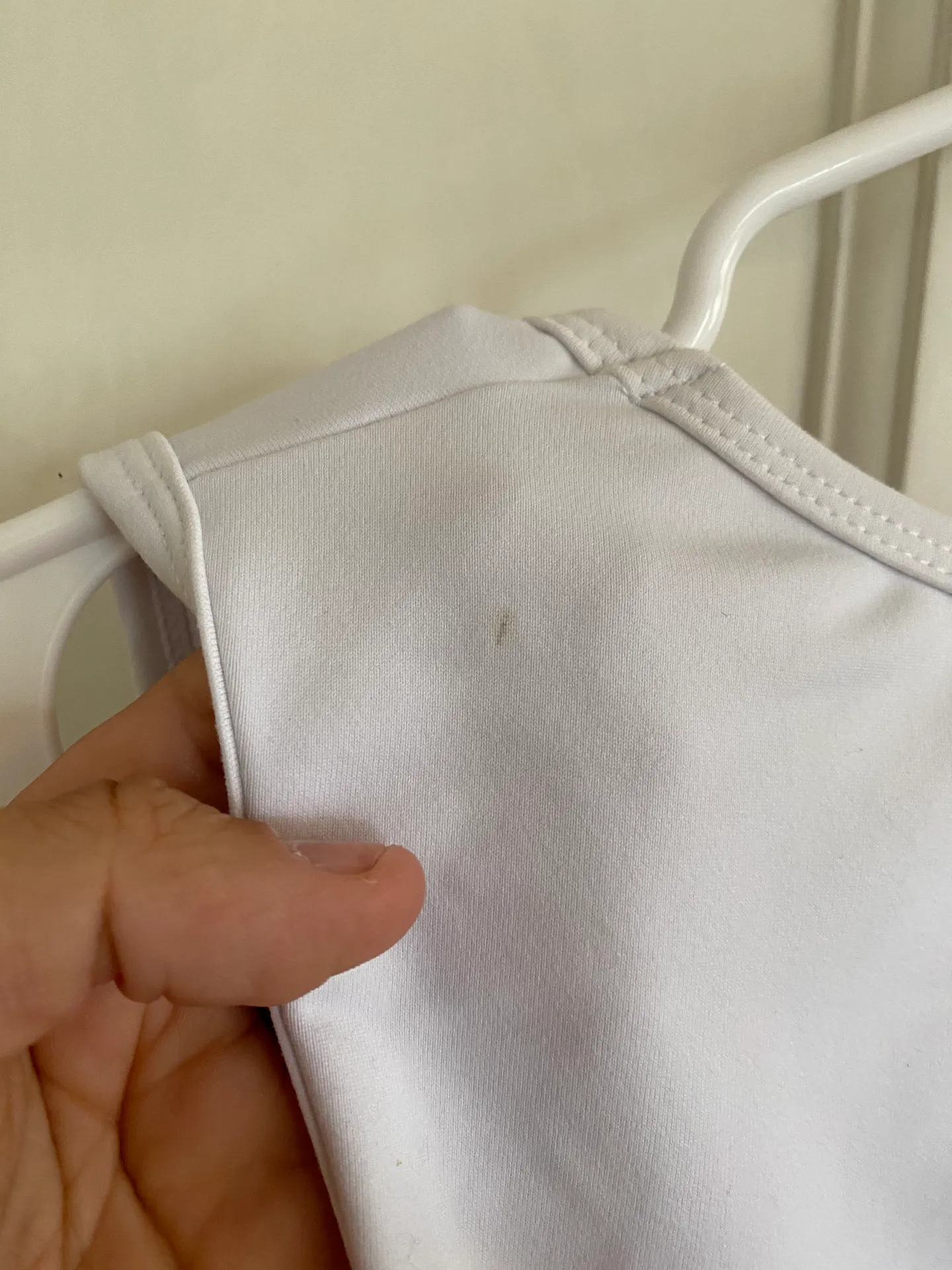 Zyia Active white crop top size L - Image 4