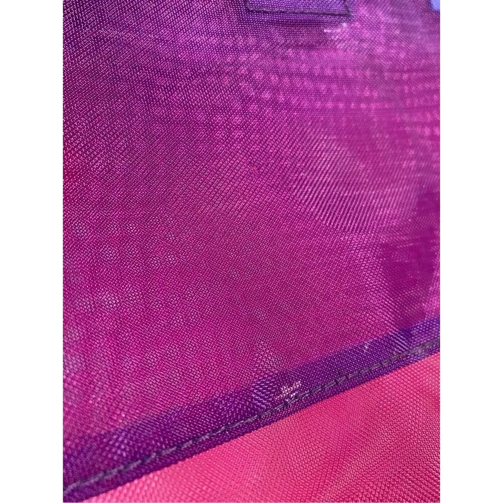 Down Under Mesh Beach Bag 2 in 1 Backpack Shoulder Bag Travel Vacation School Blue - Image 5