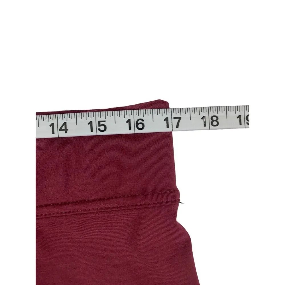 Adidas Women's Burgundy Workout Shorts - Image 7