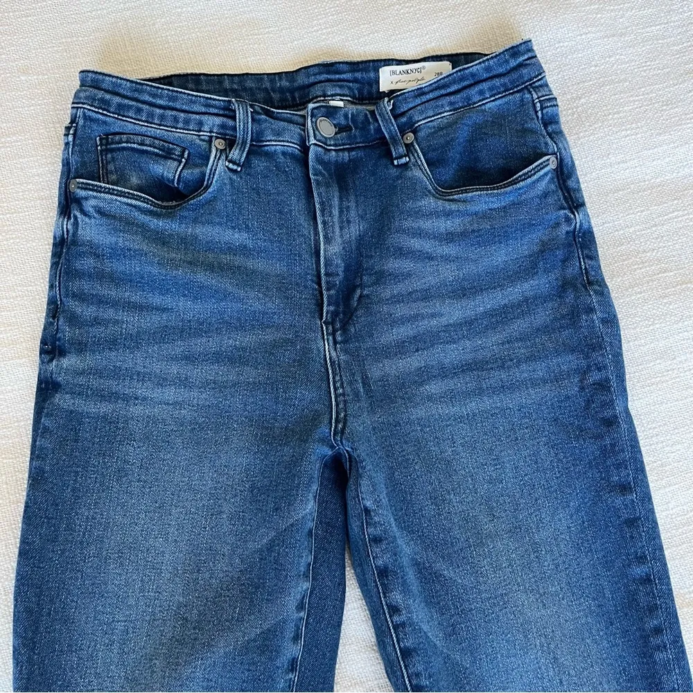 Straight Leg Long Jeans - Image 4