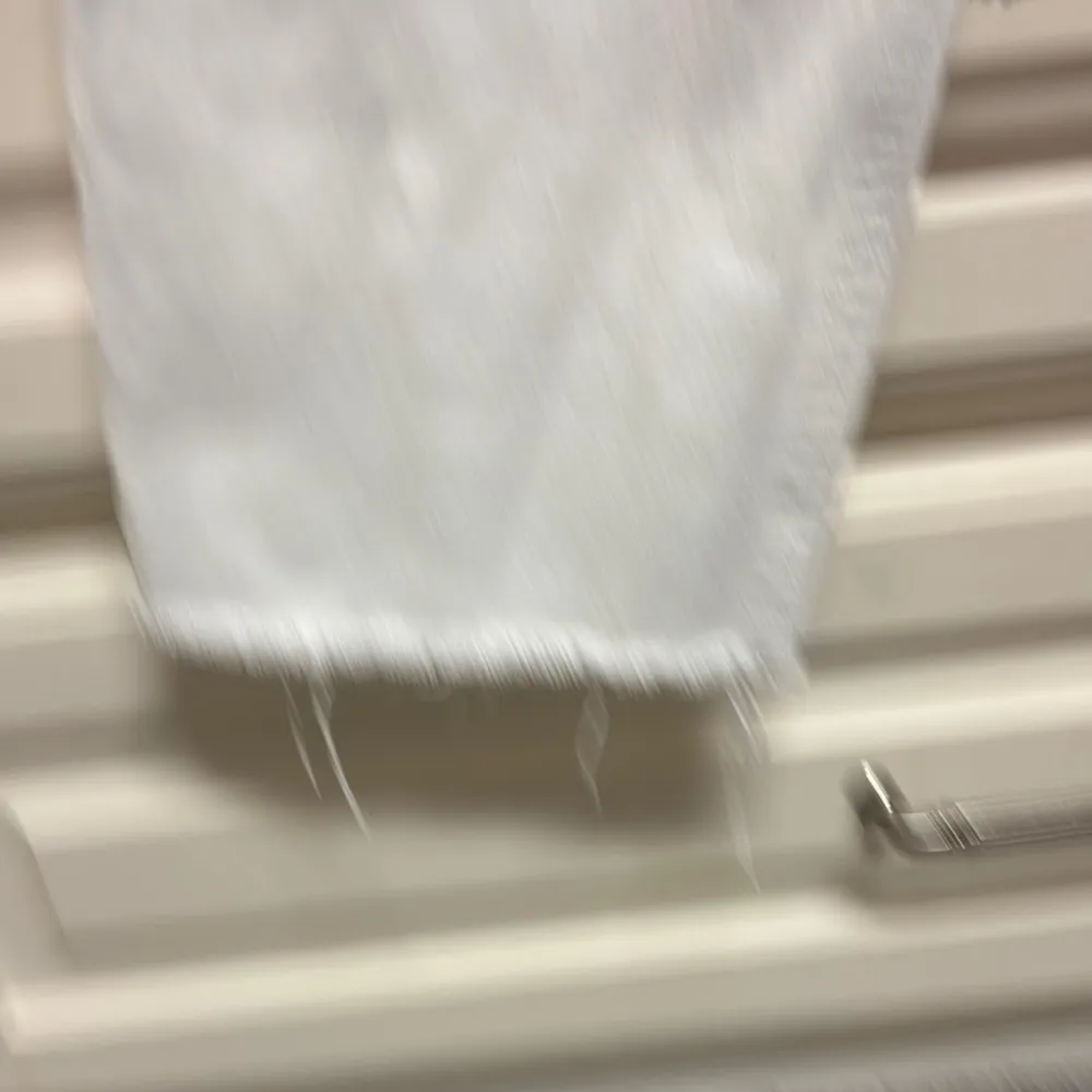 ZARA  White Straight Leg Jeans High-Waisted - Image 4