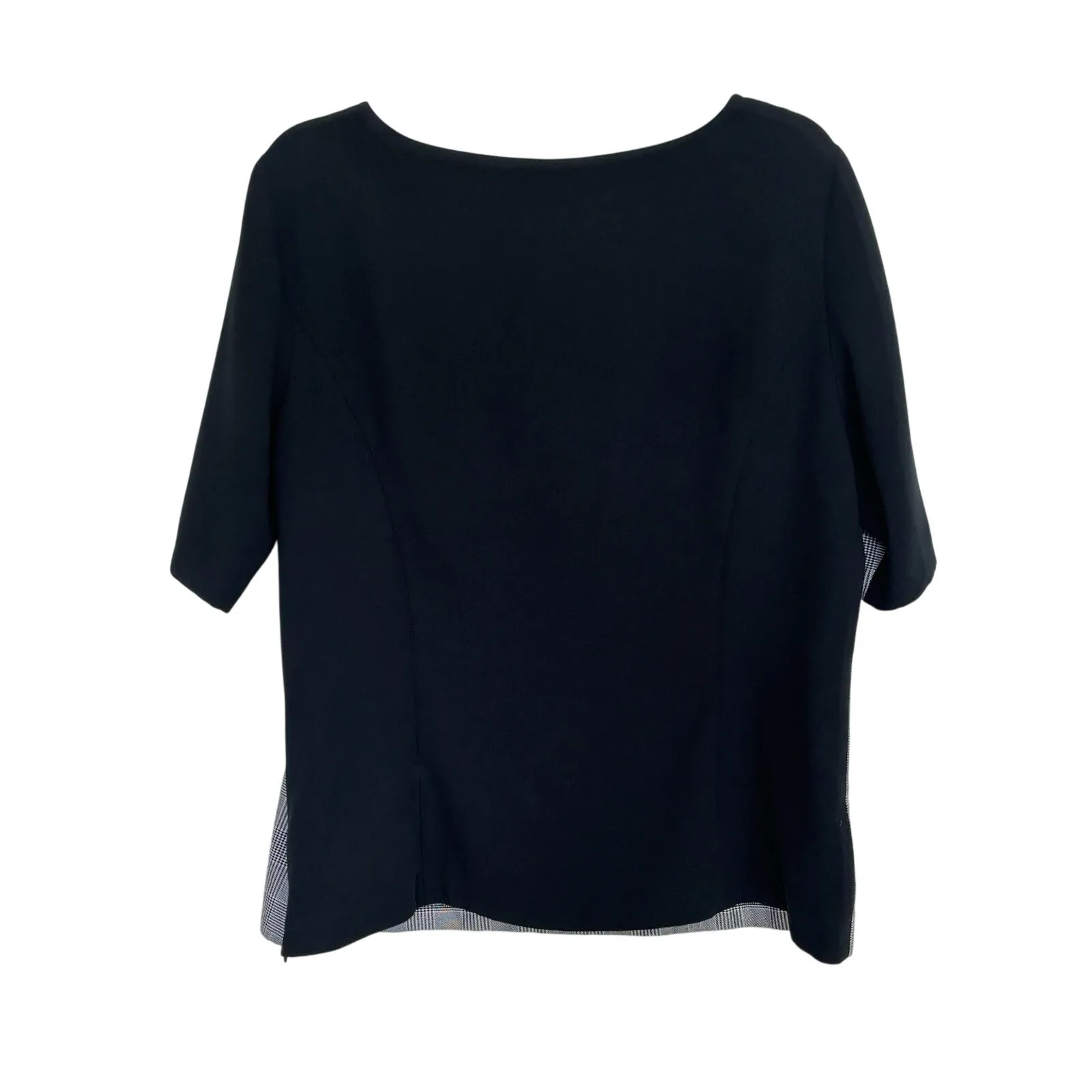 Brooks Brothers Houndstooth Blouse Women’s Size 16 Classic Office Old Money - Image 2