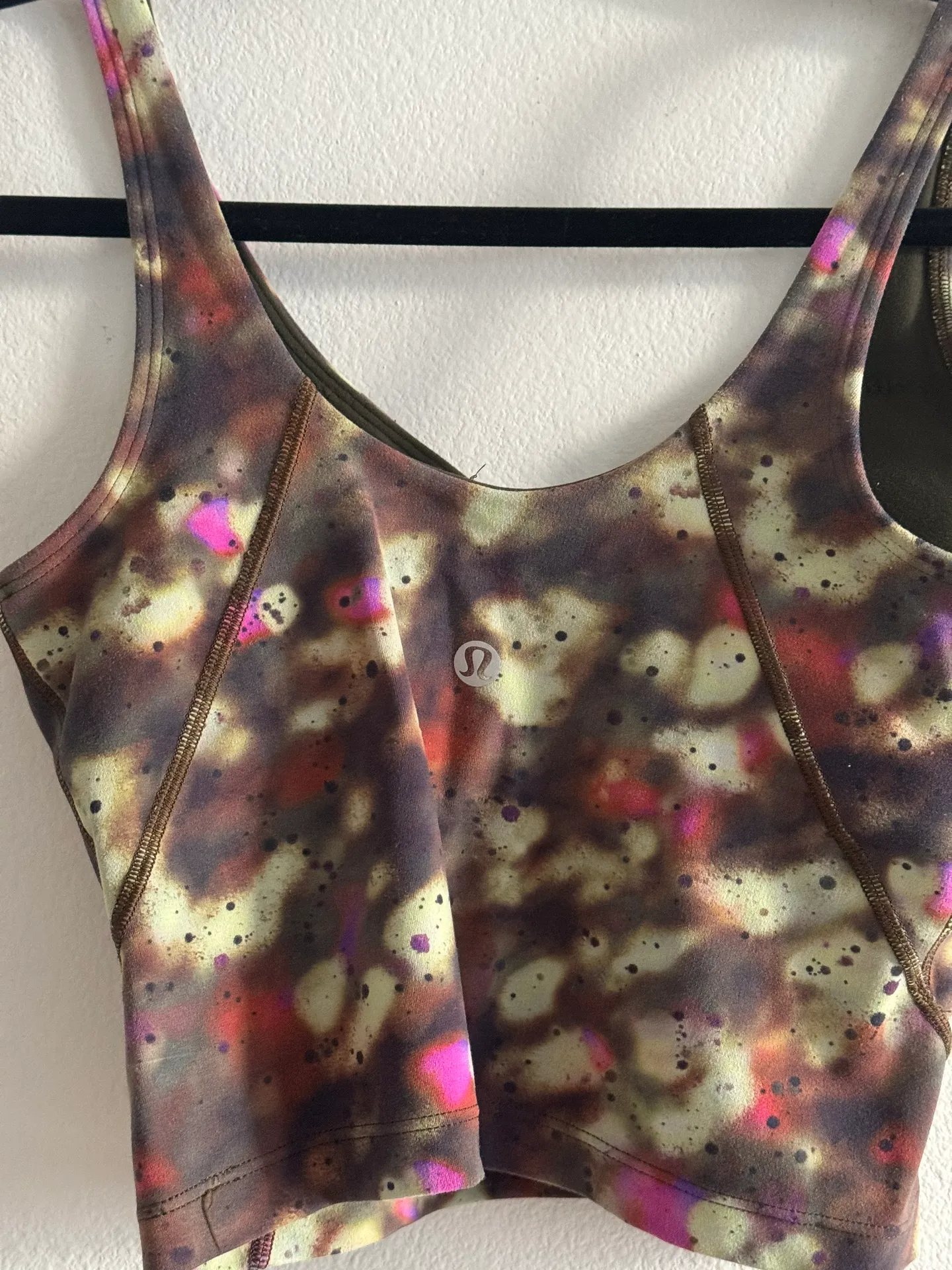 Align Tank Top 2 Soft Focus Splatter Multi - Image 3