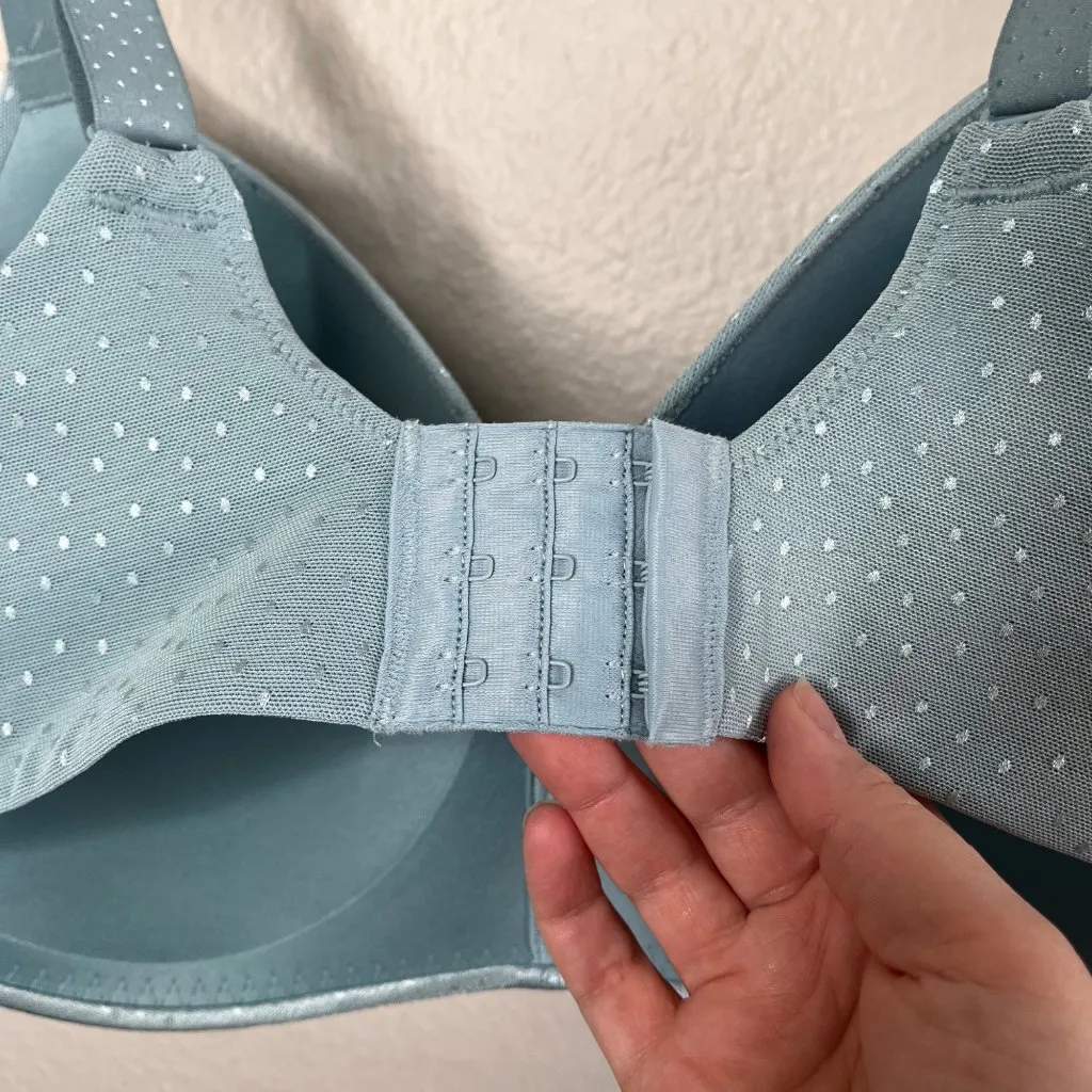 Wacoal Womens Back Appeal Wire Free Bra 40DD Stone Blue 856303 - Image 8