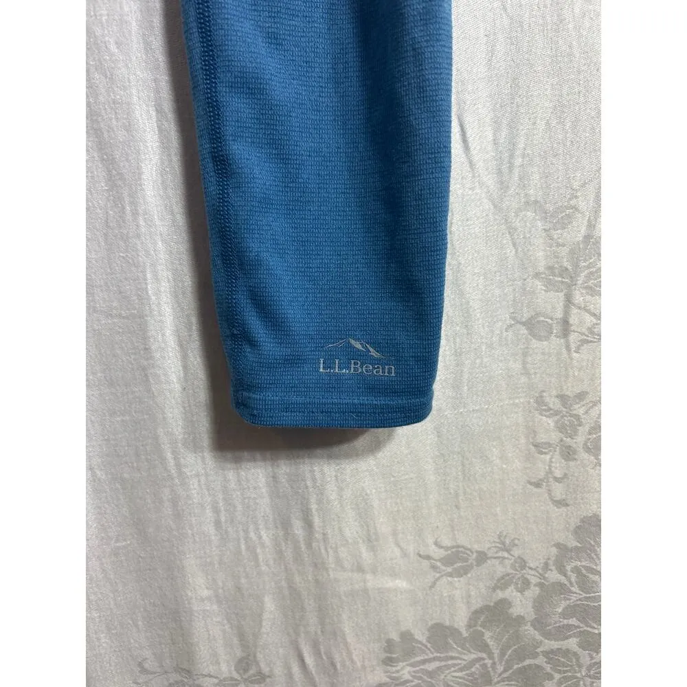 LL Bean Base Layer Leggings Medium Blue - Image 2