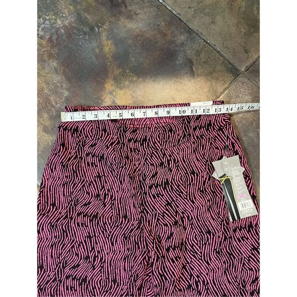 NWT Slim-sation by Multiples Reversible Pull-on Ankle Pants 6 - Image 3