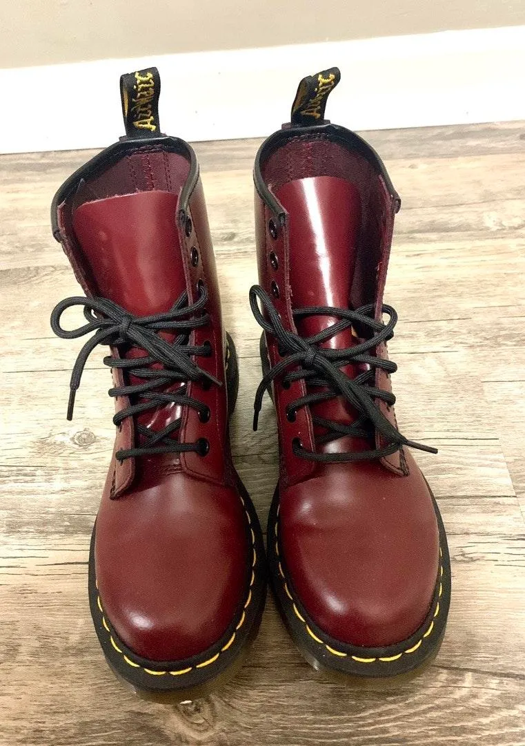 Dr. Martens Burgundy DR. Martins - Image 2