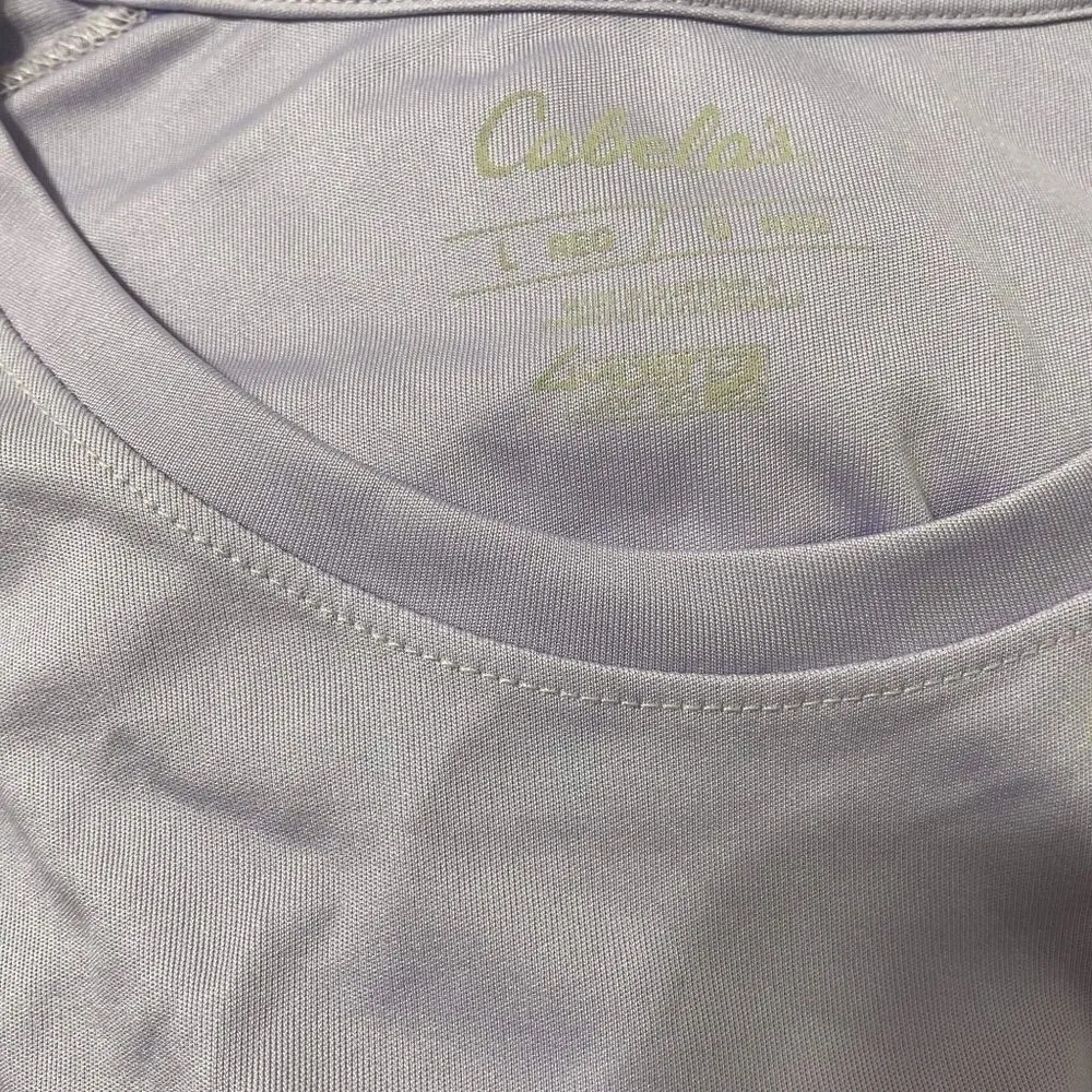 Cabela's Large Purple T Shirt Active Lounge - Image 3