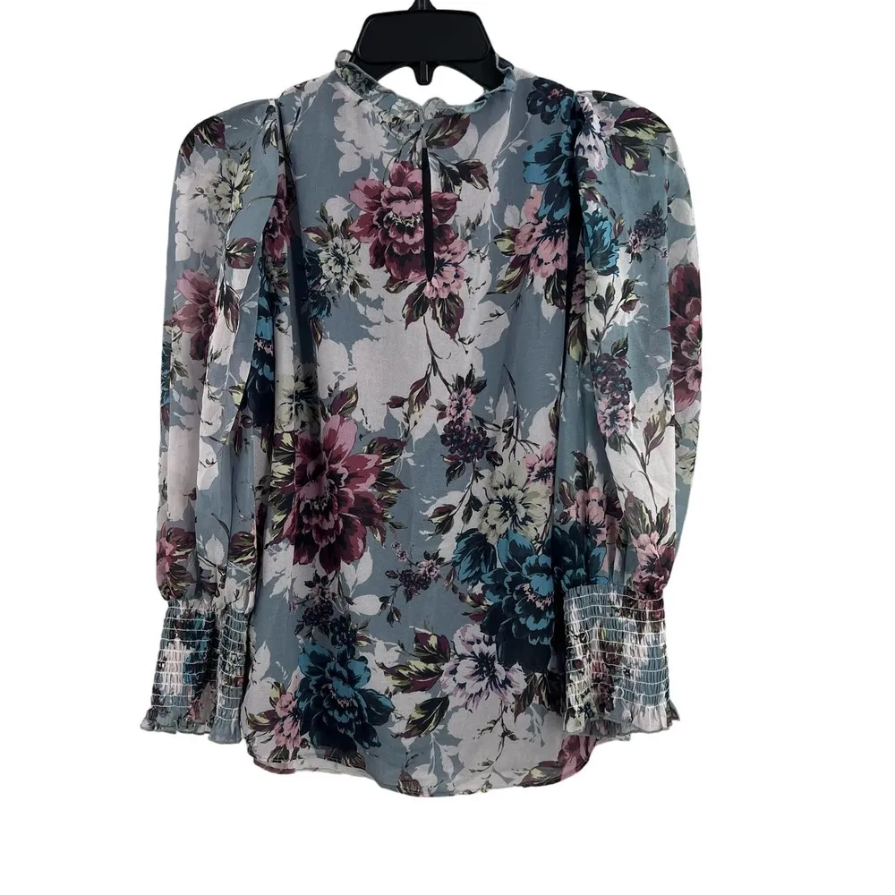 Amanda Uprichard Floral Long Sleeve Size Medium - Image 3