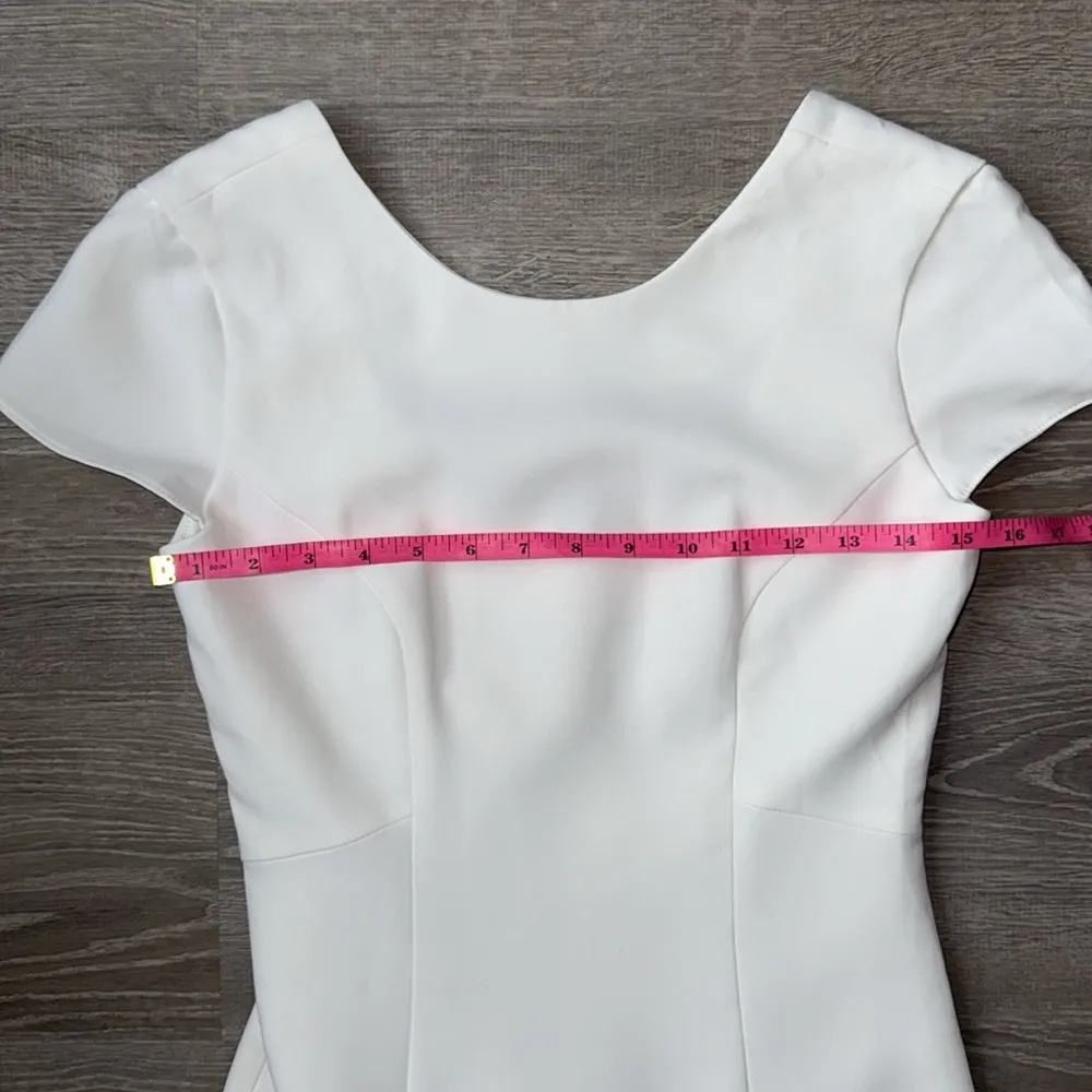 NEW Amanda Uprichard Evalina Dress in Ivory XS - Image 9