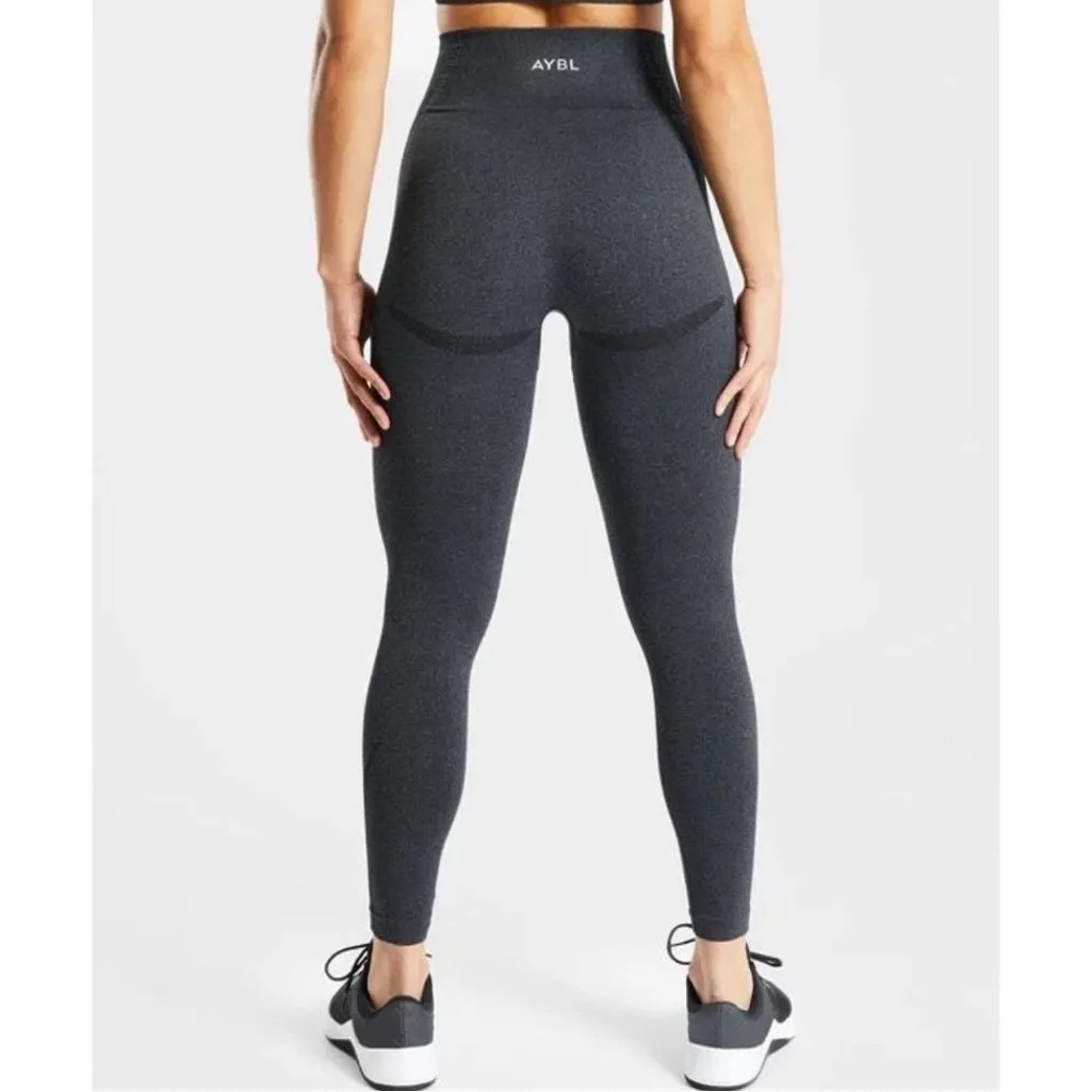 AYBL Women's Charcoal Leggings Sz:M - Image 2