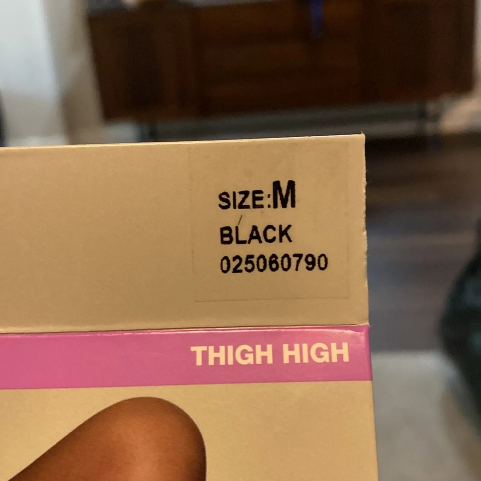 Hanes thigh highs medium black anomie grunge dark academia 2012 coquette - Image 2