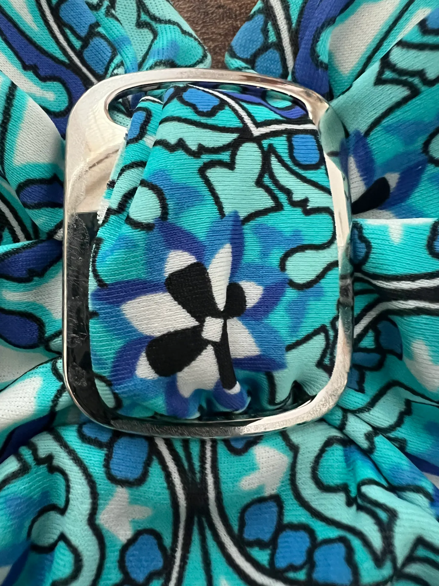 Spanx Love Your Assets by Sara Blakely,  | One piece Fiesta Tile Foundations Swimsuit. Size: M. - Image 6